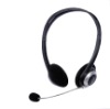 Wholesale stereo multi-media light weight headphone with microphone