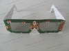 Wholesale Christmas Linear Polarized Paper Frame 3D Glasses
