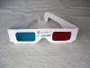 Wholesale 3D Paper Red/Cyan Glasses