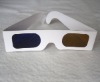 Wholesale public product red/cyan paper 3d glasses