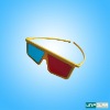Wholesale plastic red cyan 3d film glasses