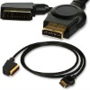 Wholesale game cable with RGB plug to scart plug