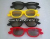 Wholesale Competitive price plastic foldable 3d glasses ,circular polarized 3d glasses