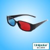 Wholesale High Quality Right Price Plastic Thicken Red Cyan 3D Glasses