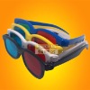 Wholesale plastic red cyan 3d glasses for computer games