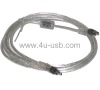 Wholesale 4 pin to 4 pin 1394 Cable, 1.5M