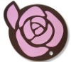 Wholesale Rose shaped silicone hotpad/cup pad/mat for promotion