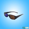 Wholesale Plastic Thicken Yellow Amethyst 3D Glasses For cinema