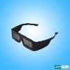 Wholesale Plastic Circular Polarized 3D Glasses With Black Frame