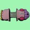 2.0 USB with silicone cartoon cover