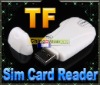 Wholesale USB 2.0 SIM Card TF Micro SD Reader GSM CDMA