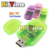 Wholesale New USB 2.0 SD / Micro SD TF T-Flash Memory Card Reader Free Air Mail ONLY Wholesale