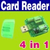 Wholesale 4 in 1 USB Memory Card Reader