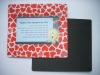 hot promotion gift-PP photo frame mouse pad/EVA mouse pad