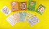 children learning cards