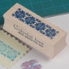wooden rubber stamp toy