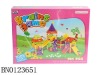 Blocks set(121pcs),Funny park.Plastic toy for kid/child/baby