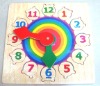 Wholesale Teaching clock,learning clock,wooden clock