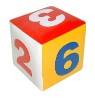 Wholesale PU stress dice promotional toy