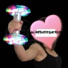 Wholesale 2010 new flashing toy- double rainbow spinner