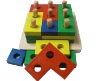 Wholesale Wooden Toy-Shape Sorting Blocks,Domino stacker