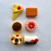 Wholesale cake shaped colorful 3D eraser