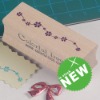 Wholesale wooden rubber stamp