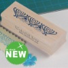 wooden rubber stamp