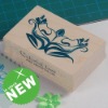 wooden rubber stamp