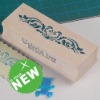 wooden rubber stamp