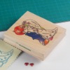 Wholesale new style novelty wooden stamp KT0005