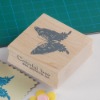 Wholesale new style novelty wooden seal rubber stamp(KC0095)