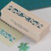 Wholesale wooden rubber stamp