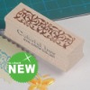 wooden rubber stamp