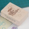 Christmas rubber stamp