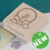 Christmas rubber stamp