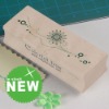 wooden rubber stamp