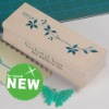 Wholesale wooden rubber stamp