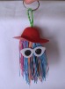 Rubber keychain