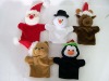 xmas hand puppets