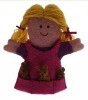 plush girl finger puppet