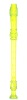 Wholesale 8 Horn Barique Soprano Transpraent Plastic recorder flute woowind instrument