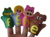 Nonwoven cloth finger puppet