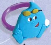 Lovely pvc finger ring,finger puppet(Flat, 2D & 3D )
