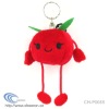 Stuffed fruit keychain,plush fruit toy,soft fruit