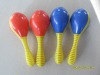 Wholesale plastic maracas musical instrument toy