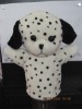 Wholesale plush toy hand puppet dog