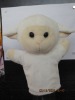 Wholesale plush toy hand puppet sheep