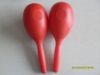 Wholesale plastic maracas musical instrument