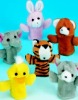 Plush Finger Puppet Mini Plush Finger Puppet Stuffed Finger Puppet Animal Design